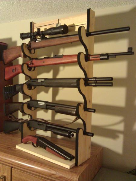 Rifles shelf