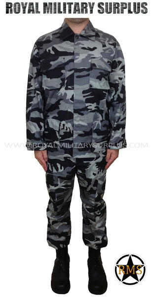 Uniform (Dark Subdued Urban Camo)
www.royalmilitarysurplus.com